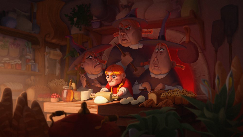 The Bakery Witches — Illustration