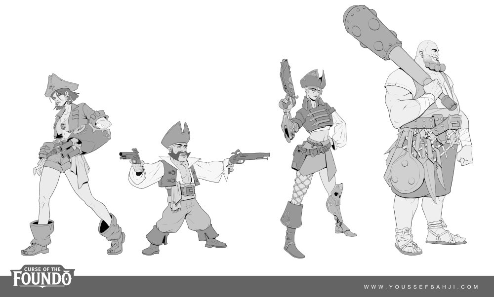 Curse of the Foundo — Crew line-up