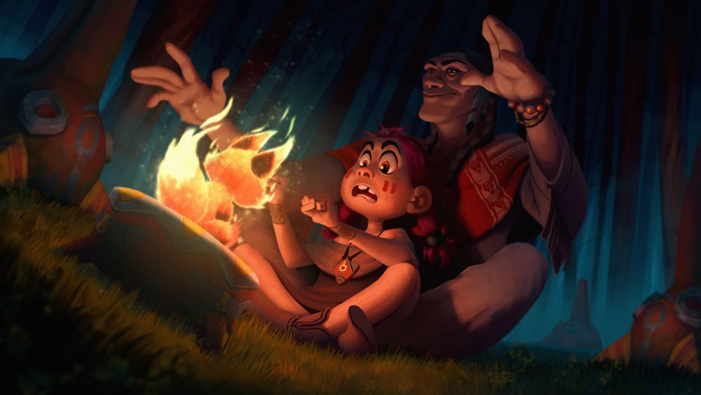 Campfire Tales — Illustration
