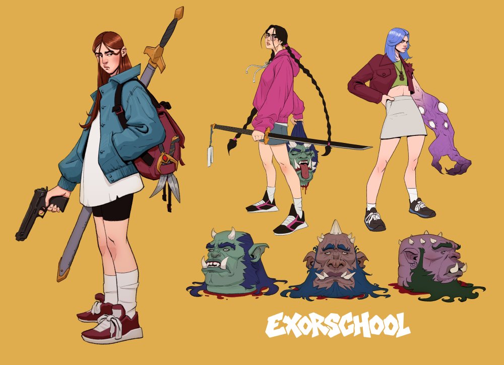 Exorschool — Characters & creatures